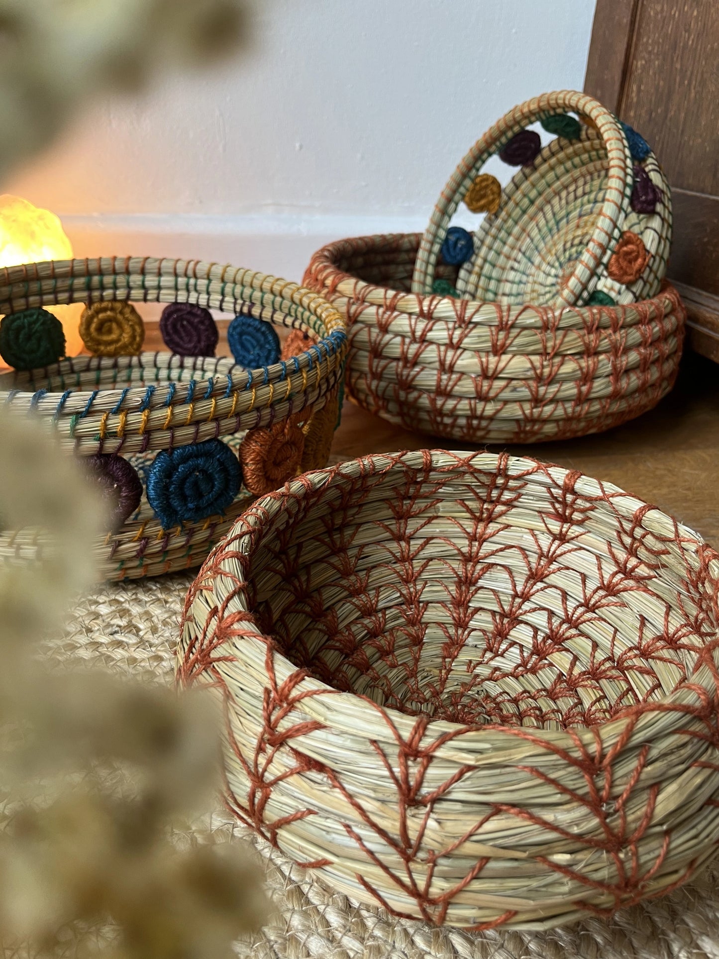 Korb - Schmetterling 26cm