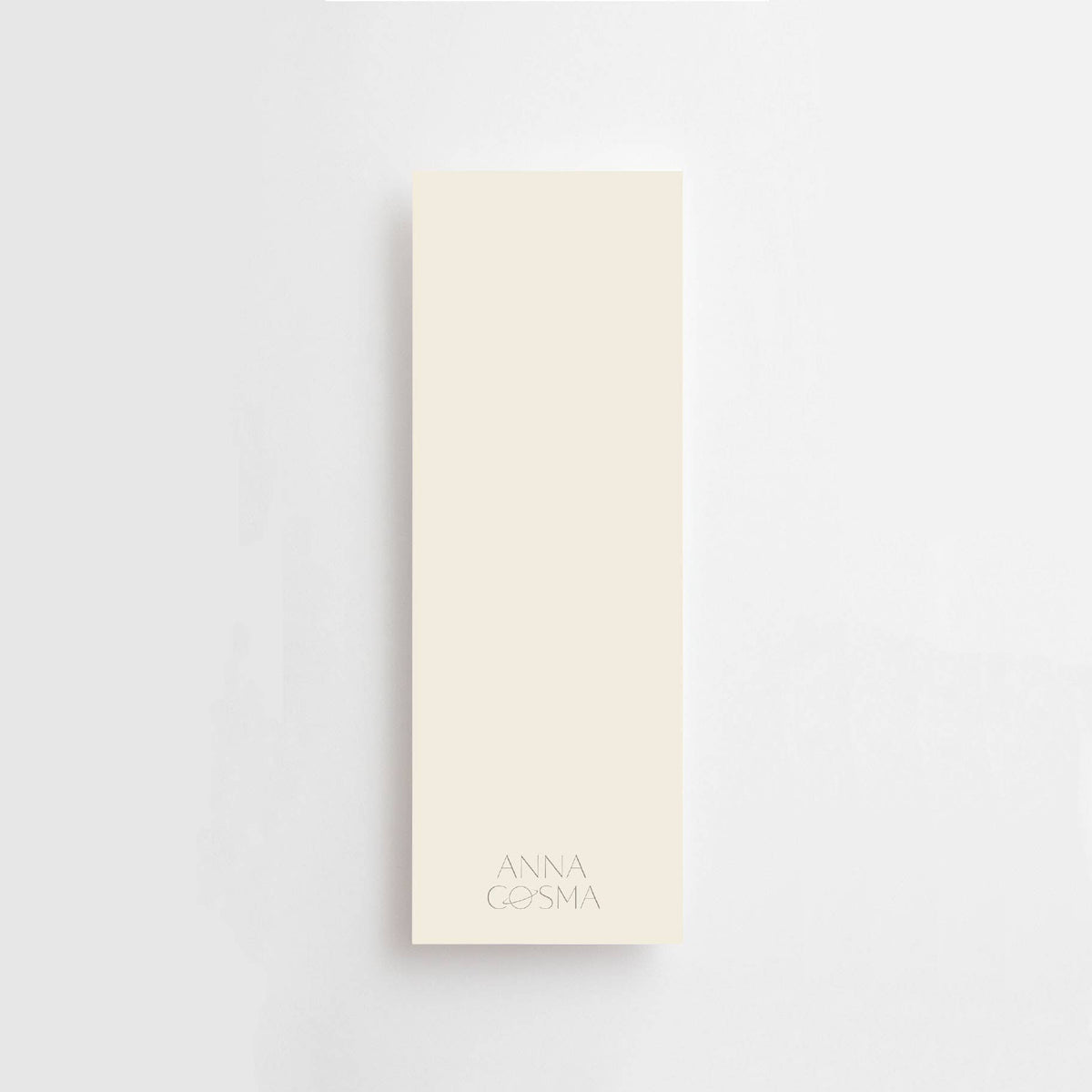Lesezeichen „Your beautiful aura feels like sunshine“ von Anna Cosma, Rückseite