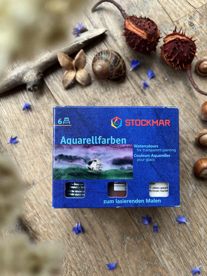 Stockmar Aquarellfarben Ergänzungssortiment 6 Farben á 20ml