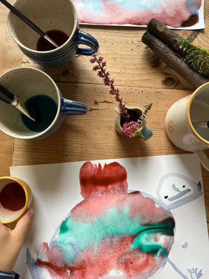 Stockmar Aquarellfarben Ergänzungssortiment 6 Farben á 20ml