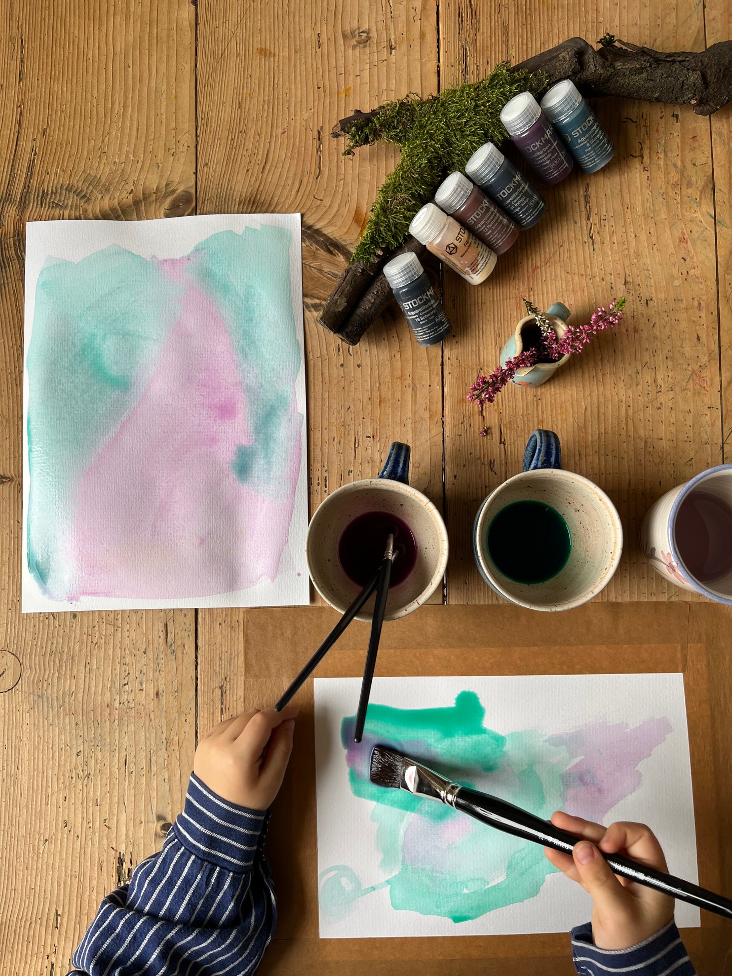 Stockmar Aquarellfarben Ergänzungssortiment 6 Farben á 20ml