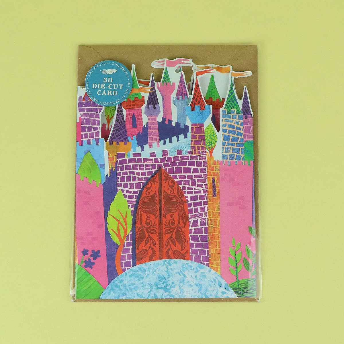 3D-Karte Märchenschloss von James Mayhew A5 in der Verpackung mit Umschlag