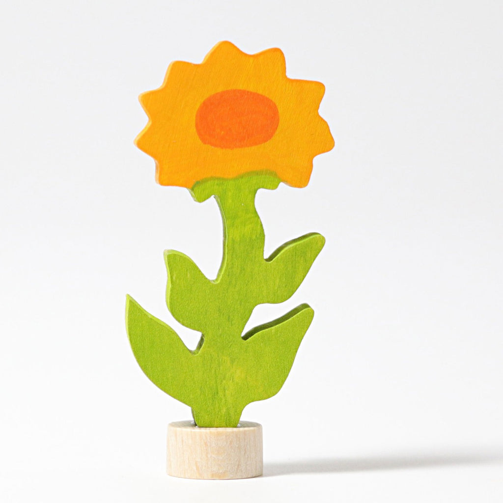 Grimm's Steckfigur Ringelblume auf dem Festtagsring, Foto