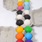 Grimm's Holzkugeln Pastell, 6 Stück, Foto 5