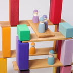Grimm's Regenbogenfreunde Pastell, 12 Holzfiguren, Foto 2
