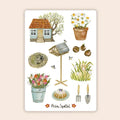 Stickerbogen Früher Frühling von Asia Spettel A6