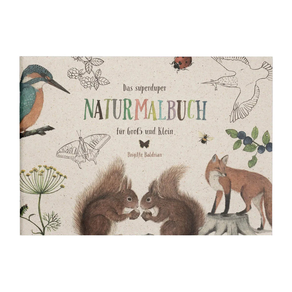 Atelier Baldrian & Hackel Naturmalbuch A4, Titelbild