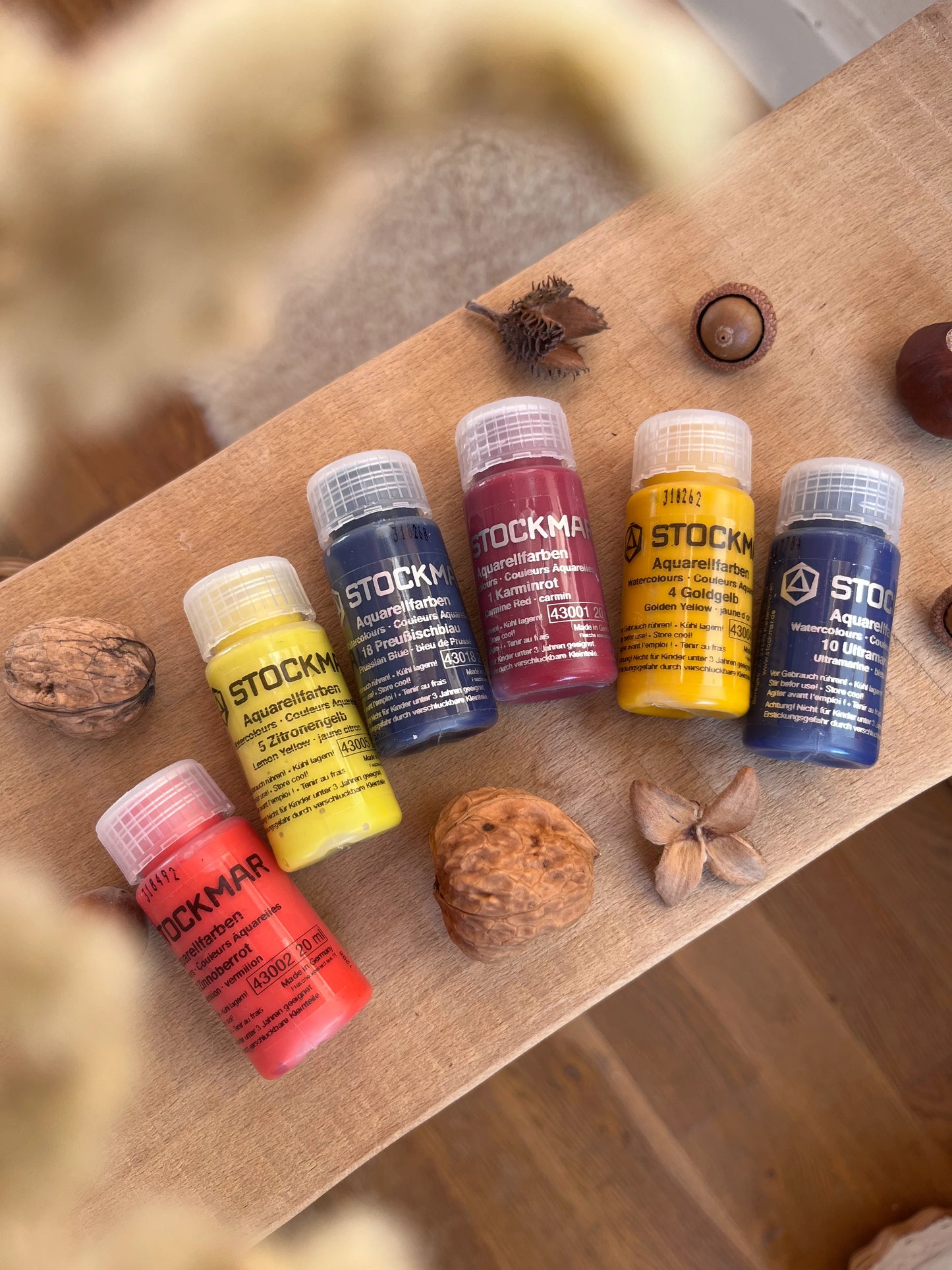 Stockmar Aquarellfarben 6 Farben á 20ml