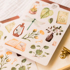 Stickerbogen Botanica von Wild Pencil Studio