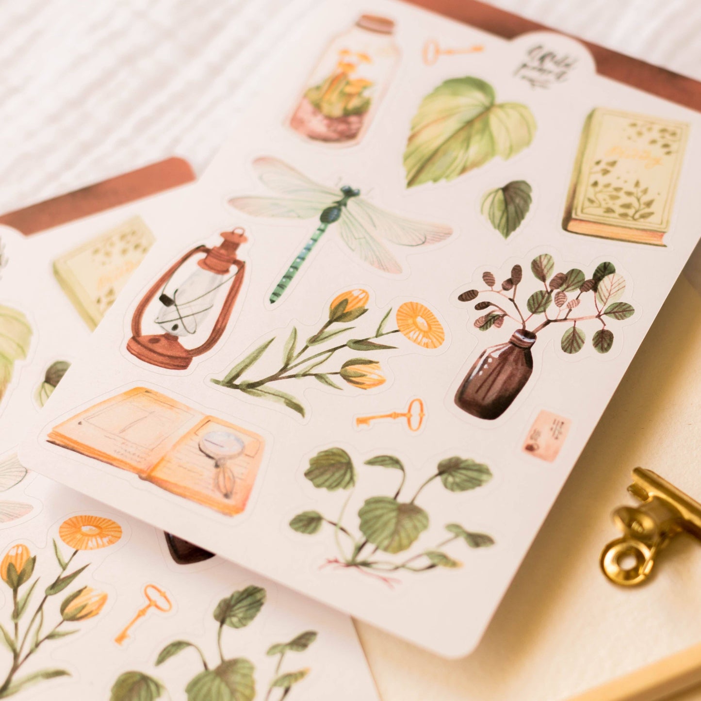 Stickerbogen - Botanica