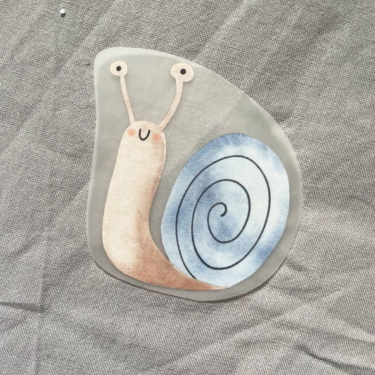 Bügelbild - Schnecke