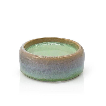 Kerzenteller klein, türkis