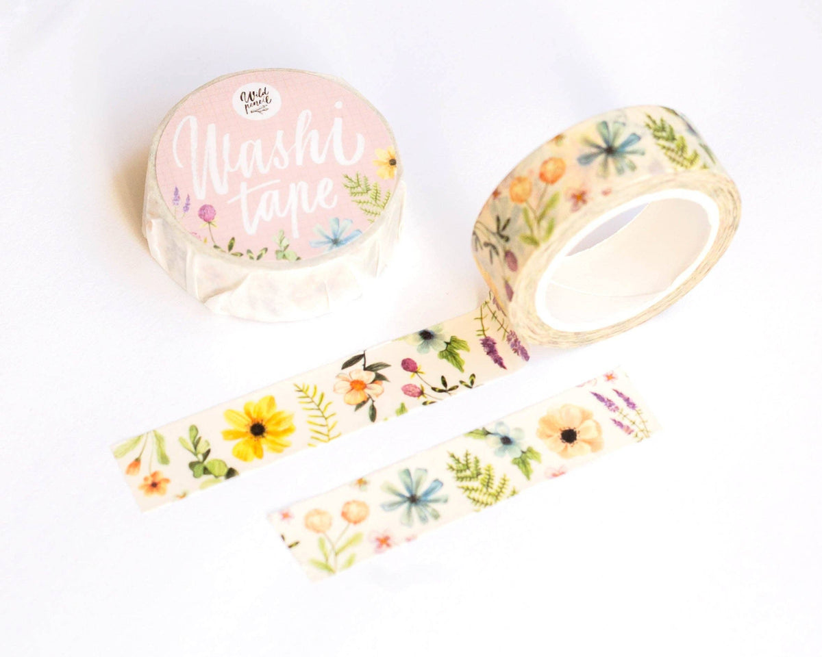 Washi-Tape Blumenmotive von Wild Pencil Studio