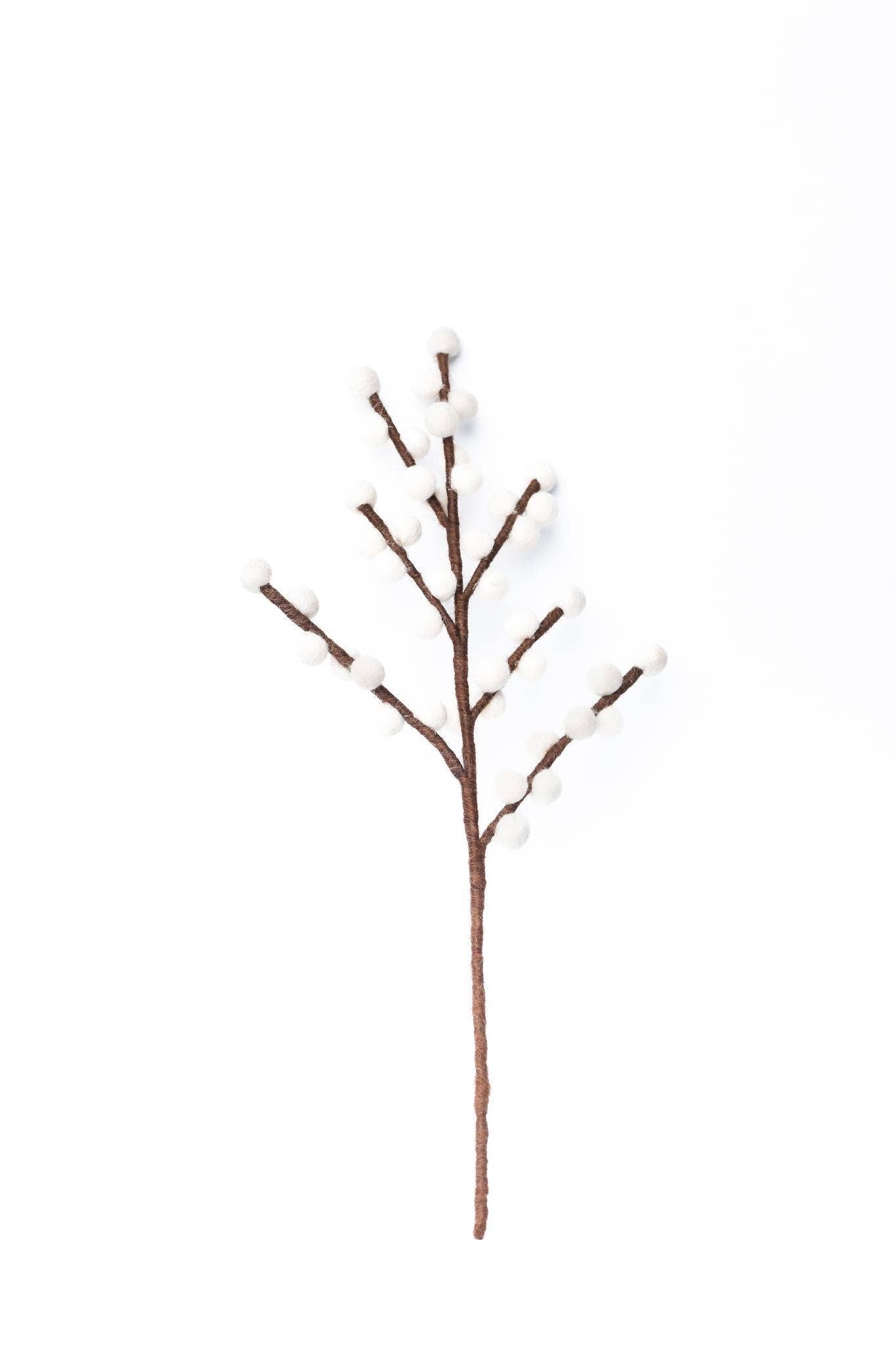 Filzdekoration - Winterbeere