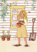 Postkarte Das Gartenhäuschen von Belle & Boo A6