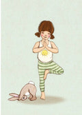 Postkarte Baumpose von Belle & Boo A6