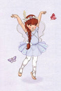 Postkarte Schmetterlingsmädchen von Belle & Boo A6