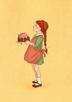 Postkarte Kuchen für dich von Belle & Boo A6