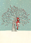 Postkarte Mein Lieblingsplatz im Winter von Belle & Boo A6