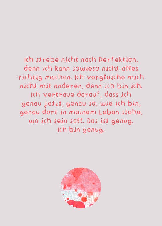 Affirmationskarten für Erwachsene - Karten für ein gutes Leben