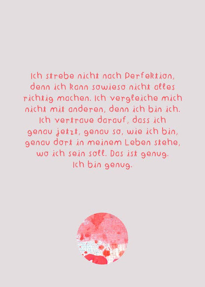 Affirmationskarten für Erwachsene - Karten für ein gutes Leben