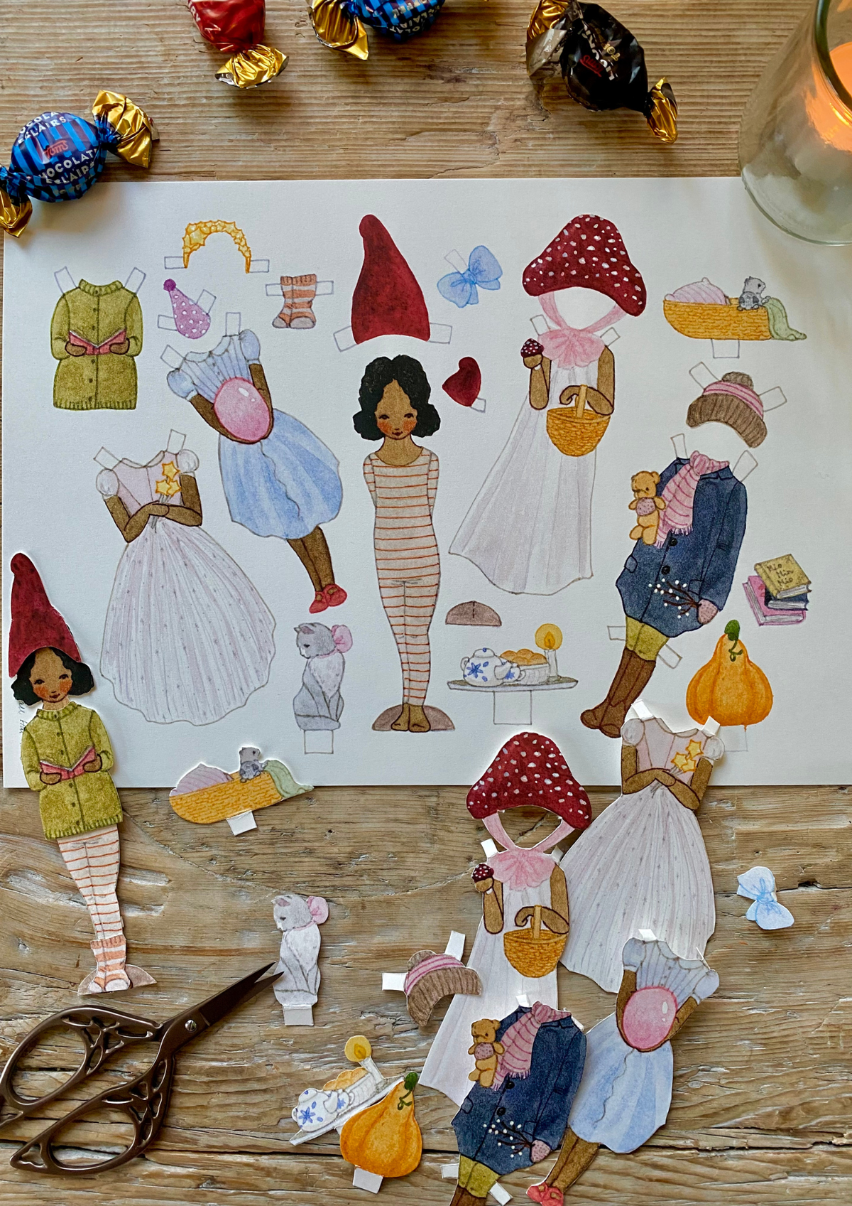 Ankleidepuppe Iben von Tall Hat Tales, Ansicht 20