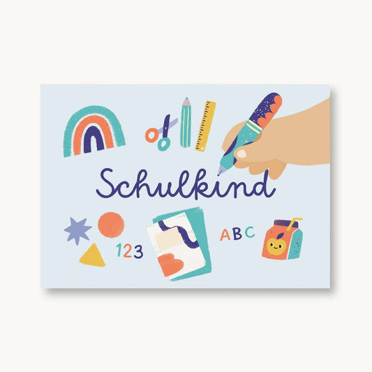Schulkind - Blau