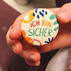 Magnet Ich vertraue mir von VIERUNDFÜNFZIG 37 mm