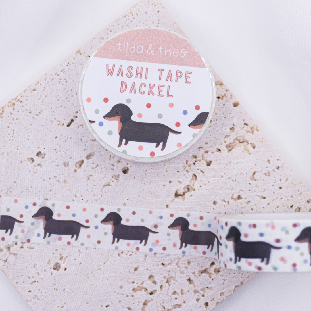 Washi Tape - Dackel