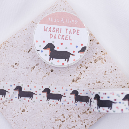Washi Tape - Dackel