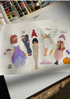 Ankleidepuppe Mona von Tall Hat Tales, Ansicht 3