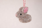 Filzanhänger kleiner Hase von Nacha Interior