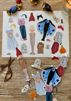 Ankleidepuppe Ruth von Tall Hat Tales