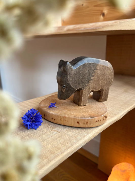 HolzWald Wildschwein Bache