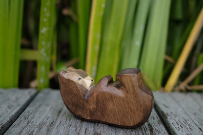 HolzWald Bär klein liegend