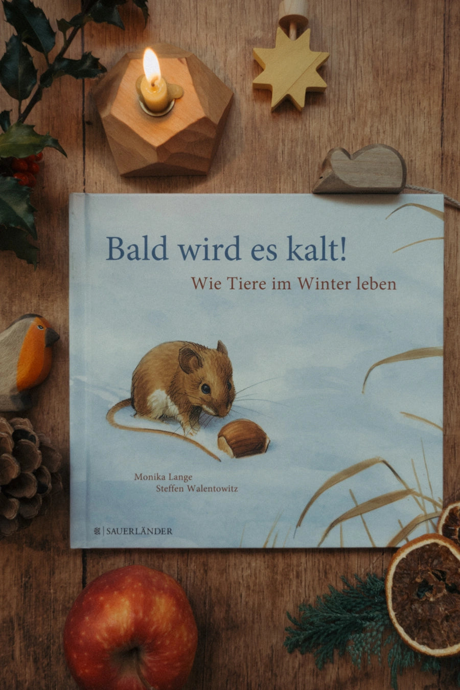 Sachbilderbuch Bald wird es kalt! von Monika Lange, Cover