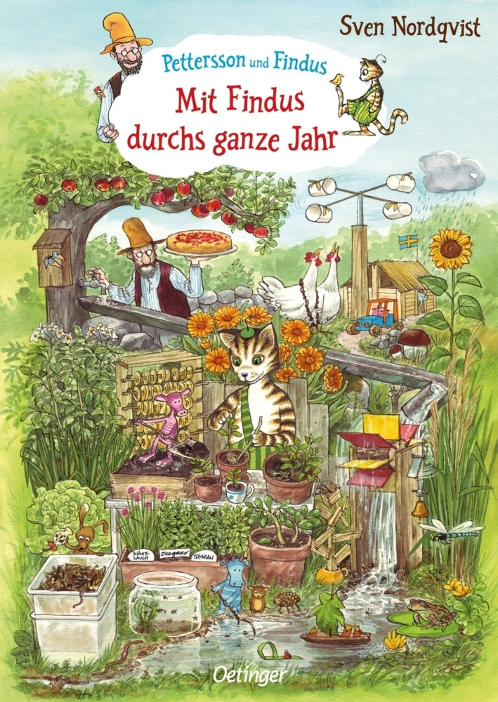 Bastelbuch Mit Findus durchs ganze Jahr, Cover
