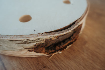 Holzscheibe - Jahreszeitentisch