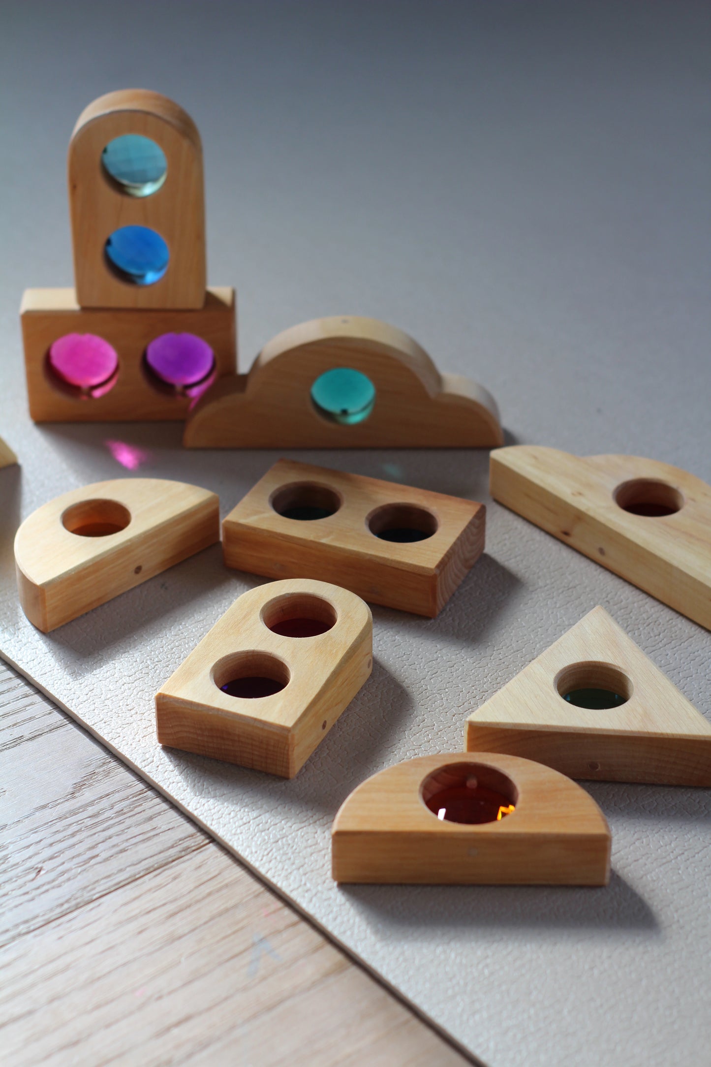 Bauspiel - Märchenfenster 12 Teile