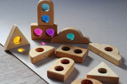 Bauspiel - Märchenfenster 12 Teile