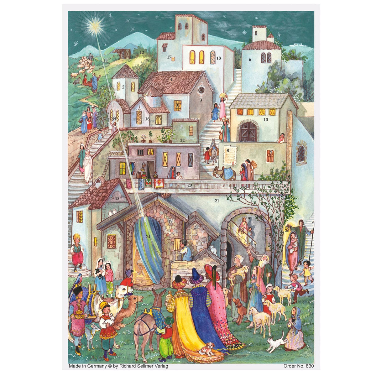 Adventskalender - Heilige Drei Könige in Bethlehem