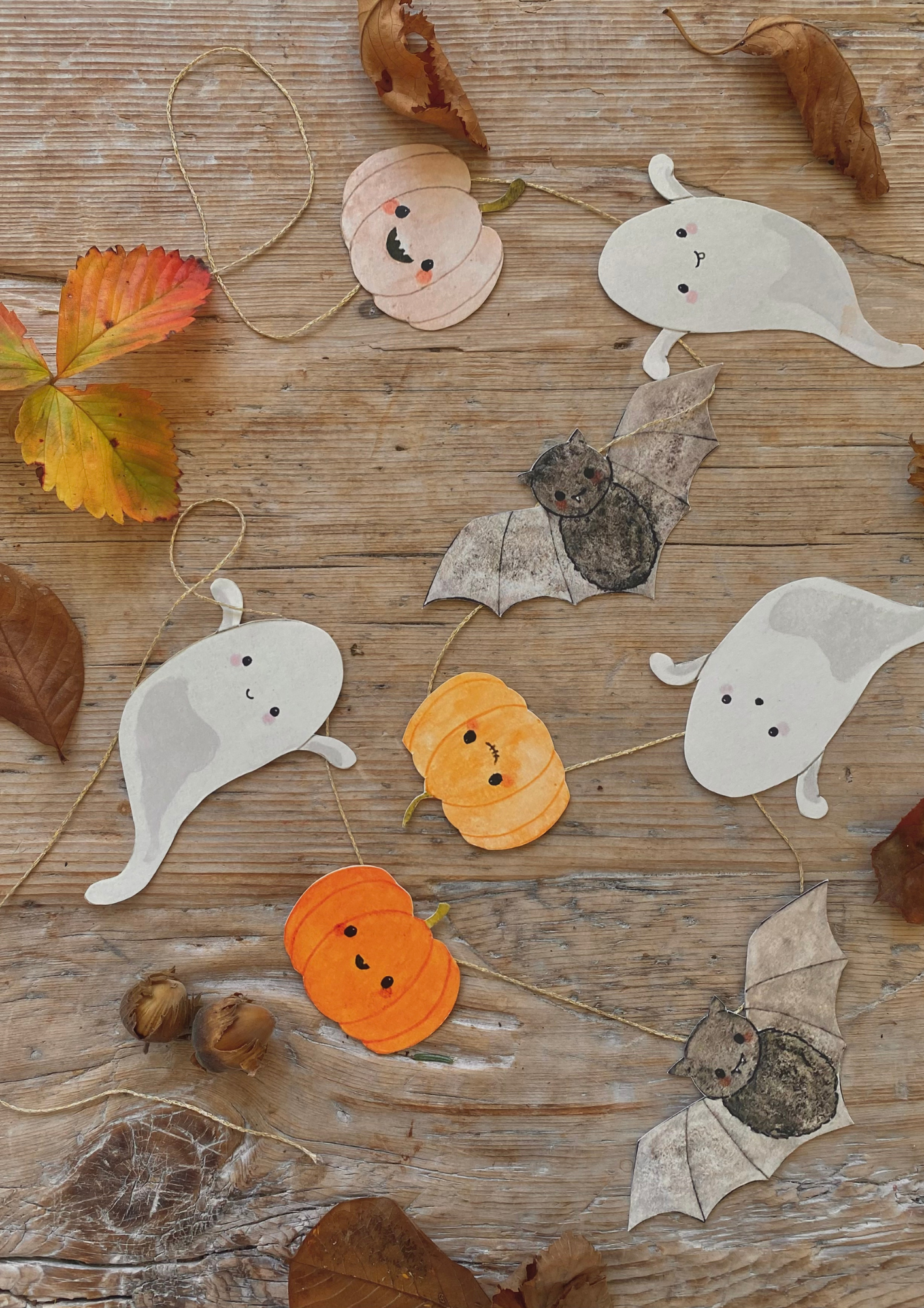Bastelbogen - Halloween