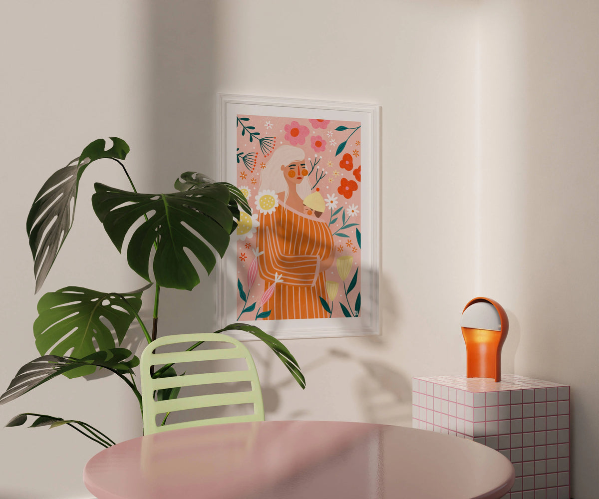 Print - Frühlingsmutter A3