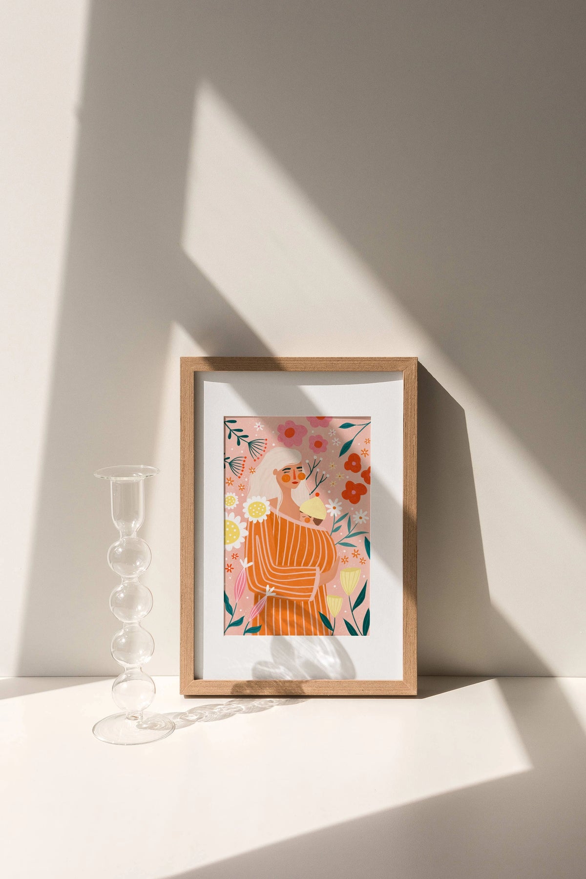 Print - Frühlingsmutter A3
