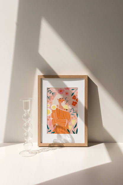 Print - Frühlingsmutter A3