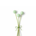 BeYoona Filzblume Trommelstockblume blau