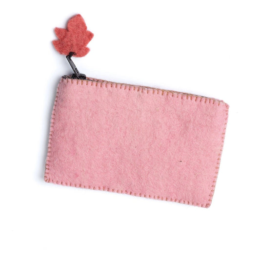 Filzgeldbörse Rosa