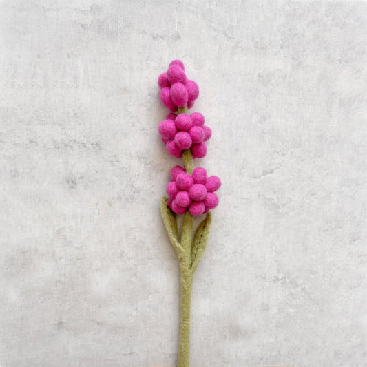 Filzhyazinthe - pink
