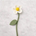 Filzblume Margerite weiß von BeYoona 50 cm