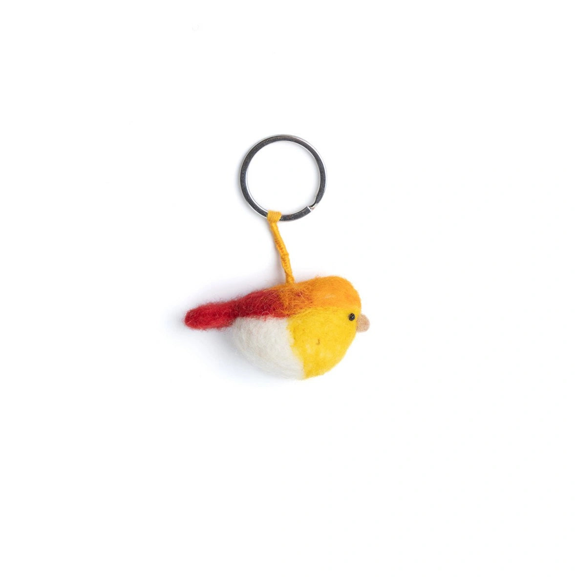 Schlüsselanhänger - Vogel (orange)